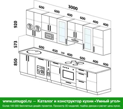 Кухни из мдф фото размеры