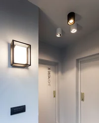 Photo of lampshades in the hallway