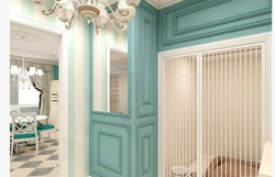 Mint hallway design