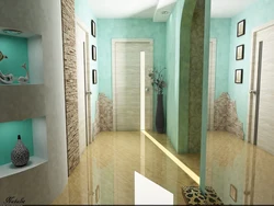Mint hallway design