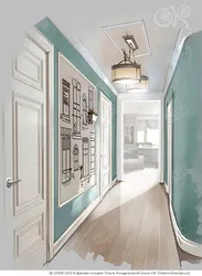 Mint hallway design