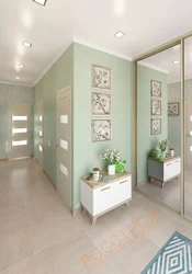 Mint hallway design