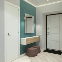 Mint hallway design