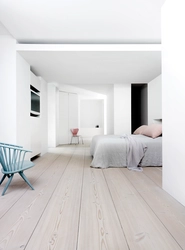 Apartments with white floors photo