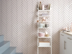 Тарҳи ҳаммом бо сафолҳои herringbone
