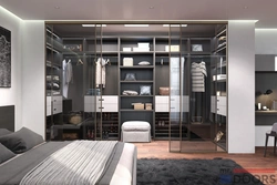 Interior bath dressing room