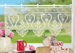 Crochet kitchen interior