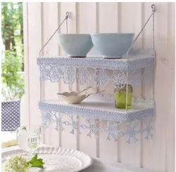 Crochet kitchen interior