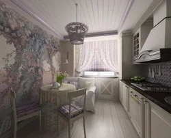 Дизайн маленькой кухни на одну стену фото