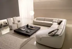 Soft living room interior