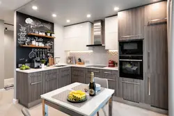 Interior entrance kitchen