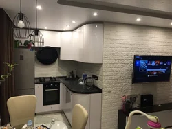 Дизайн маленькой двухкомнатной квартиры с маленькой кухней
