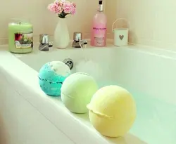 Soap in the bathroom interior