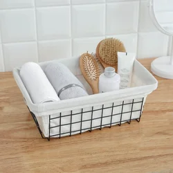 Baskets in the bathroom photo