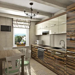 Kitchen Interior In Apartment 3