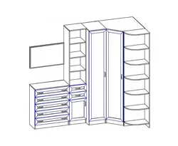 Hallway corner photo drawing