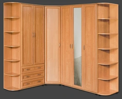 Corner cabinet for bedroom photo