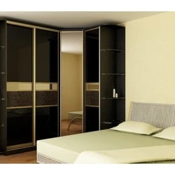 Corner cabinet for bedroom photo