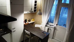 Дизайн Кухни 5 М С Балконом
