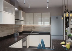 Kitchen In 3 Room Apartment Design