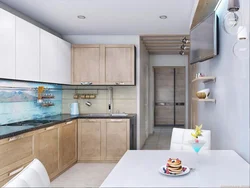 Kitchen In 3 Room Apartment Design