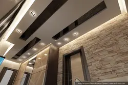 Потолки на кухню с прихожей дизайны