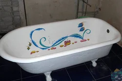 Is it possible to paint a bathtub from a photo?