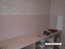 Как крепить фото панель на кухне
