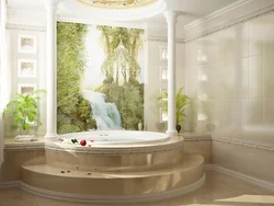 Sütunlu hamam dizaynı