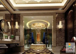 Sütunlu hamam dizaynı