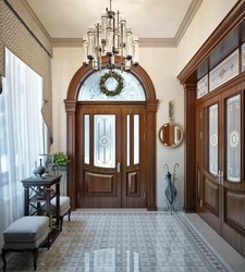 Hallway Design In A House With Two Windows