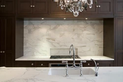 Porcelain tiles in the kitchen 60 by 60 photo