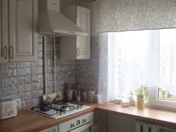 Provence kitchen design in Khrushchev