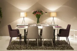 Color of chairs and table in the kitchen photo