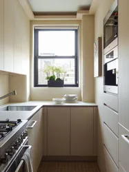 Kitchen design 6 sq m window