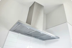 Plastic kitchen hood photo