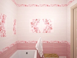 Rose bath in the interior