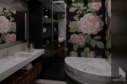 Rose Bath In The Interior