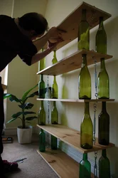 Bottles In The Kitchen Interior