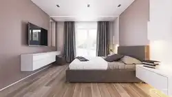 Modern Laminate In The Bedroom Interior