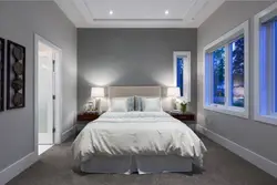 Bedroom design window on the right