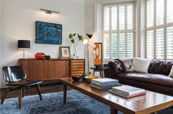 Living Room Design In 60'S Style
