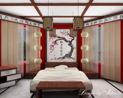 Chinese bedroom interior