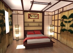 Chinese bedroom interior