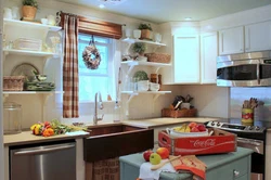 How to decorate a kitchen corner photo