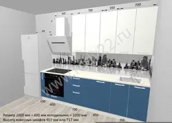 Кухня 2600 дызайн