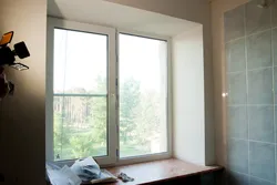 Window inside the apartment photo