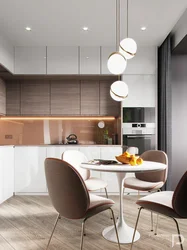 Modern style in the kitchen interior is