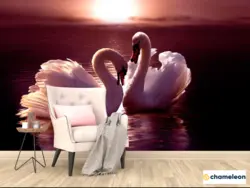 Kitchen swans photo