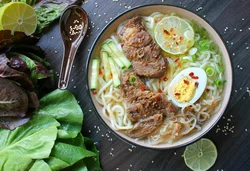 Korean cuisine at home photo